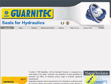 Tablet Screenshot of guarnitecgroup.com